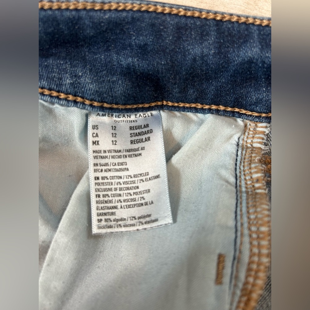 American Eagle Outfitters hi-rise jeggings - Size 12 - Picture 5 of 5